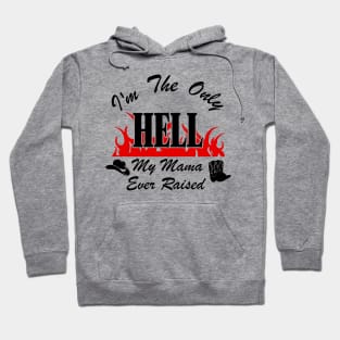 Johnny Paycheck Only Hell Tribute Hoodie